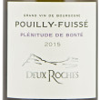 Burgundsko - Deux Roches - Plenitude de Bonte, Pouilly-Fuissé 2019 0.75l