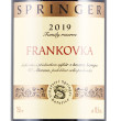 Vinařství Springer - Frankovka Family reserve 2019 0,75l