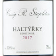 Vinařství Stapleton-Springer - Pinot Noir Haltýřky 2017 0,75l