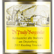 Mosela - Dr. Pauly-Bergweiler - Riesling Bernkasteler alte Badstube am Doctorberg 2013 0,75l
