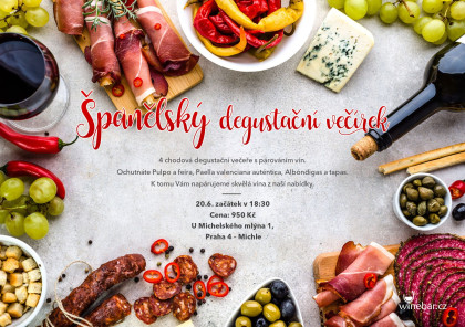 Španělský degustační večírek