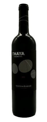 Vinařství THAYA - Svatovavřinecké 2021 Premiun pozdní sběr 0,75 l