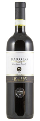 Piemont - Casetta - Barolo Cerviano Merli 2011 0,75l