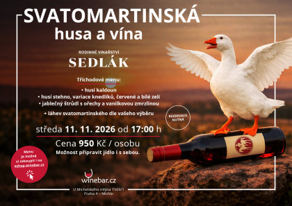 Tříchodové SVATOMARTINSKÉ menu