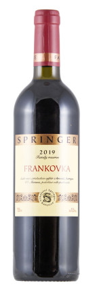 Vinařství Springer - Frankovka Family reserve 2019 0,75l