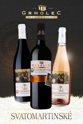 Vinařství Grmolec - 6x Svatomartinské víno 0,75l 10% sleva