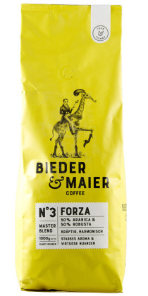 Bieder Maier káva N3, 50% Arabica, 50% Robusta, 1000g