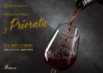 Online degustace - Prémiová vína z Prioratu - velká sada - 6 x 0,75l
